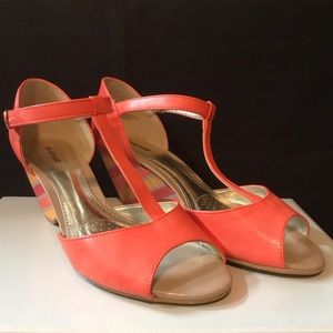 Avenue Salma Coral Heels